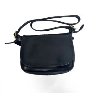Vintage Black Leather Patricia Coach 9951